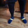 20-30 mmHg Men Thigh High Footless Compression Socks