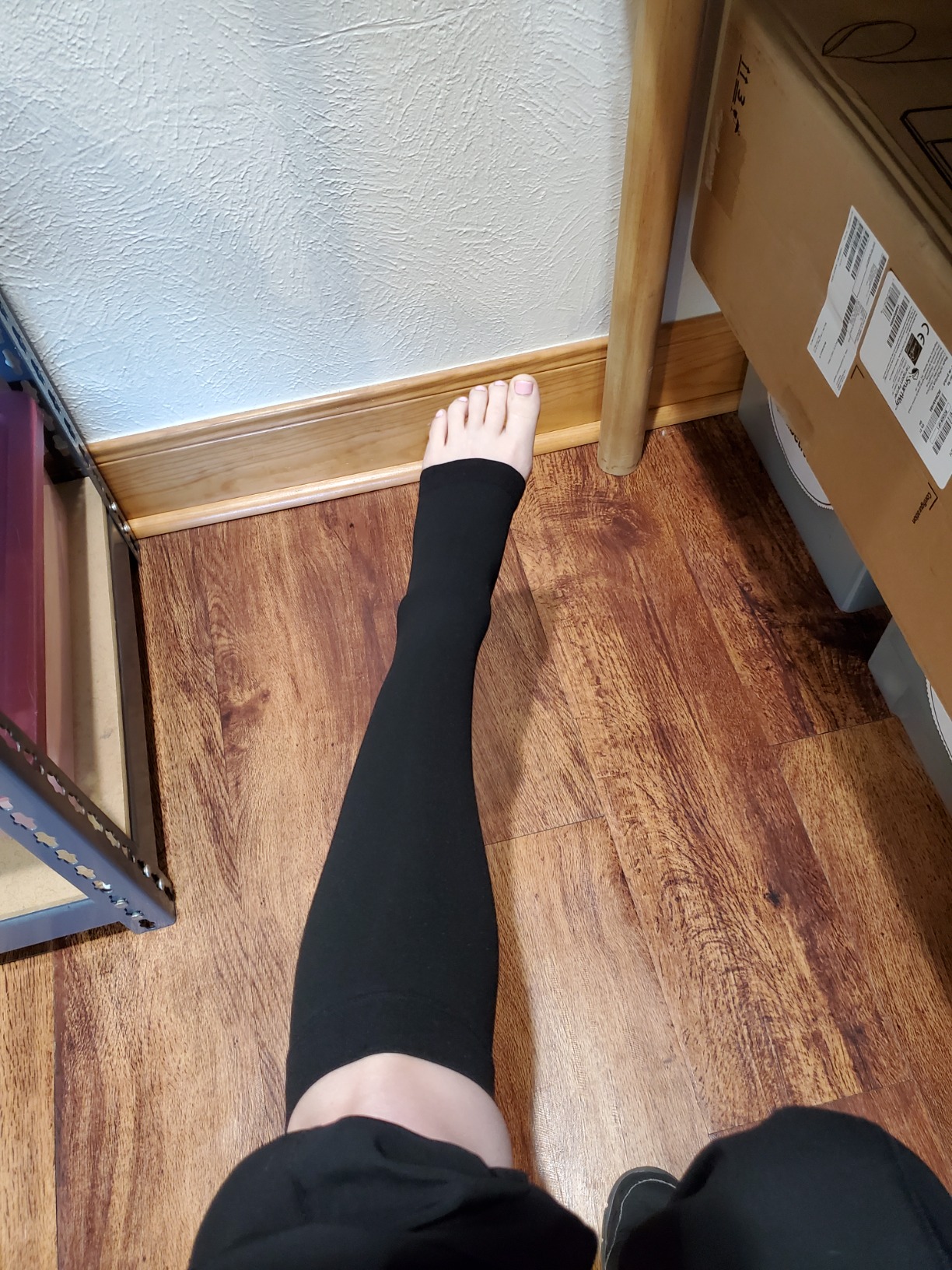 15-20 mmHg Men Knee High Open Toe Compression Socks