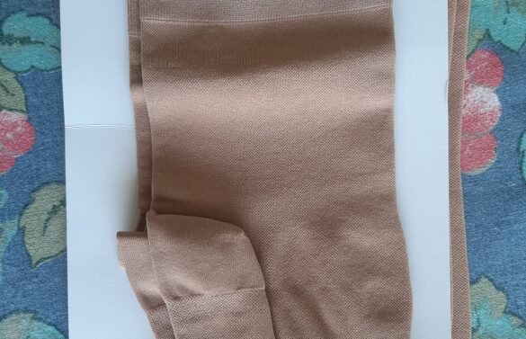 20-30 mmHg Men Thigh High Open Toe Compression Socks photo review