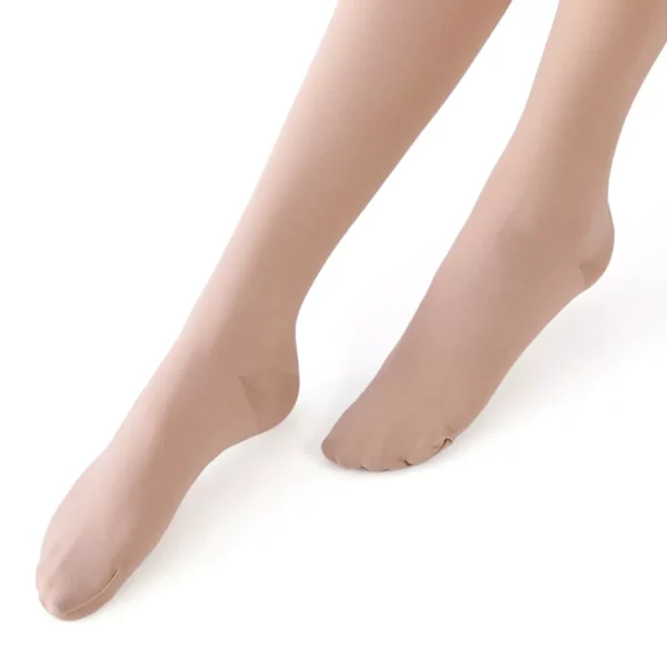 Varcoh ® 15-20 mmHg Women Knee High Closed Toe Compression Socks Beige