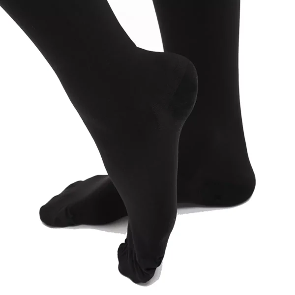 Varcoh ® 40-50 mmHg Men Knee High Closed Toe Compression Socks Black