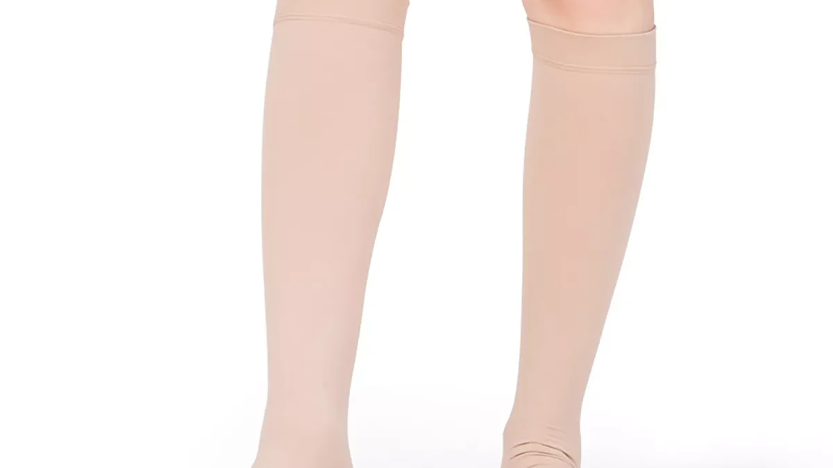8-15 mmHg Women Open Toe Compression Pantyhose – Varcoh ® Compression Socks