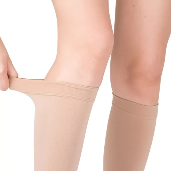 Varcoh ® 20-30 mmHg Women Calf Sleeve Compression Socks Beige
