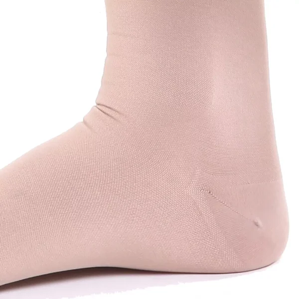 Varcoh ® 40-50 mmHg Men Knee High Closed Toe Compression Socks Beige