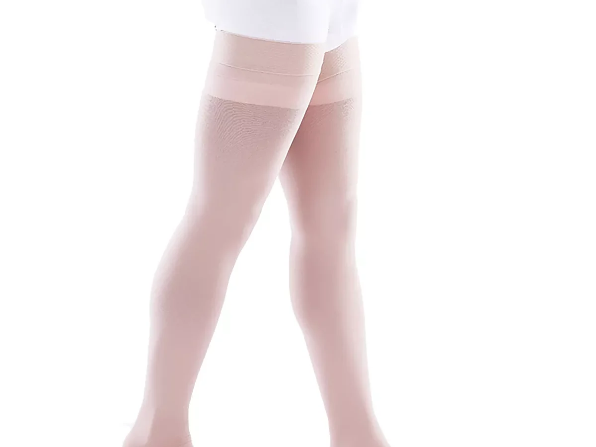 8-15 mmHg Women Thigh High Footless Compression Socks – Varcoh ® Compression  Socks