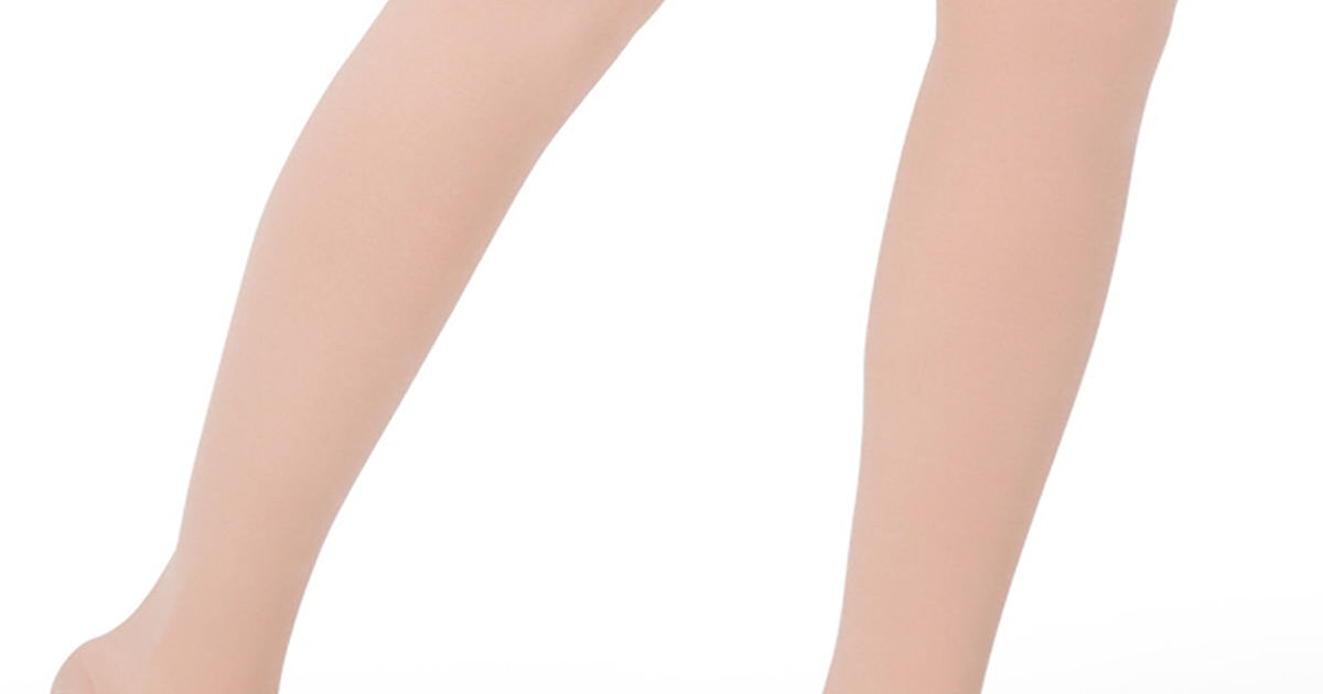 30-40 mmHg Women Thigh High Open Toe Compression Socks – Varcoh ® Compression  Socks