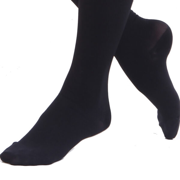 Varcoh ® 40-50 mmHg Men Thigh High Closed Toe Compression Socks Black